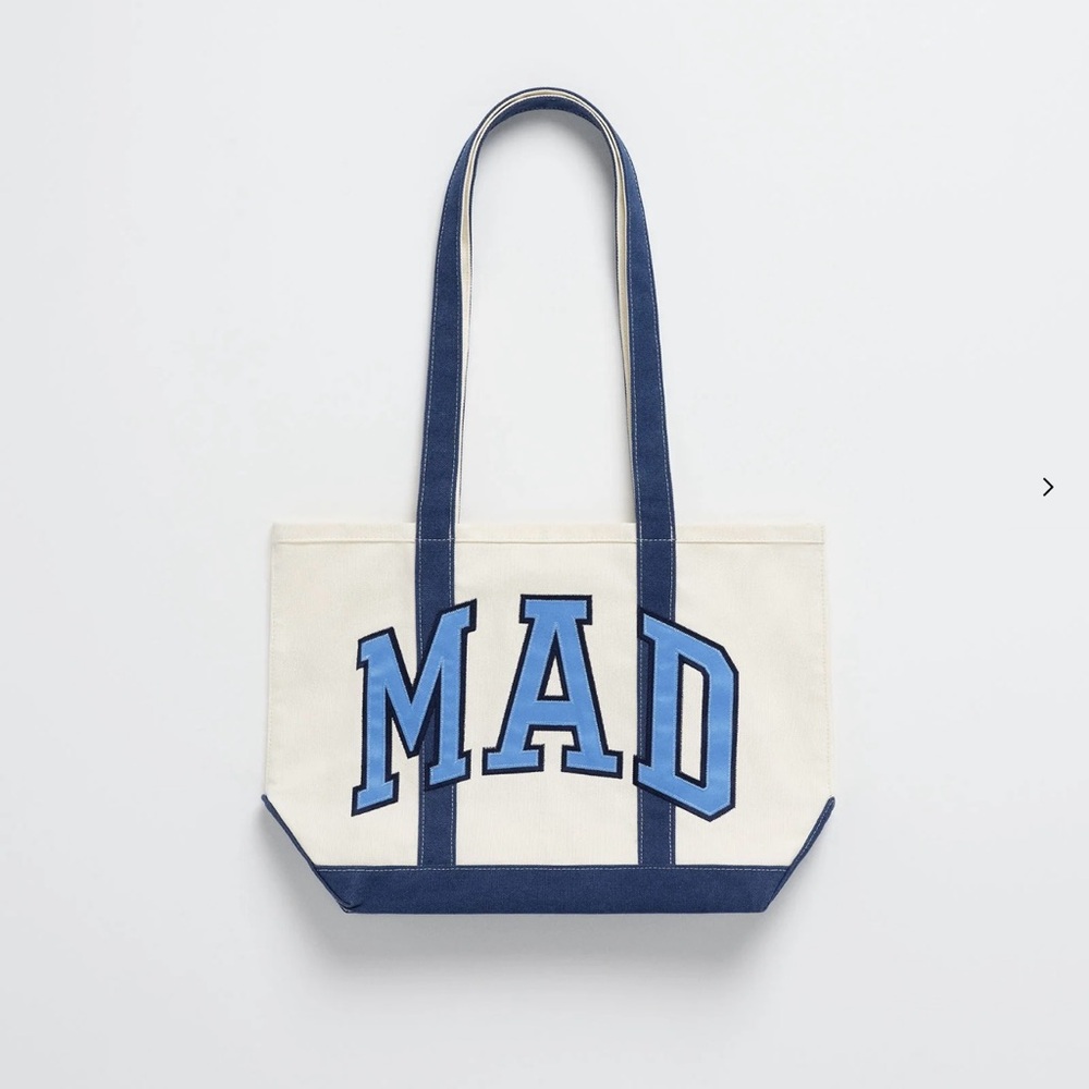 MADHAPPY X GAP MAD CANVAS TOTE BAG